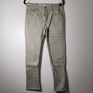 DICKIES. Mens Khaki Casual Pants Slim Fit. Size 31X32.